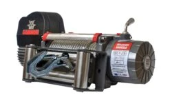 Warrior Winches Samurai V2 8000 Premium Vinsch, 24V Stålvajer