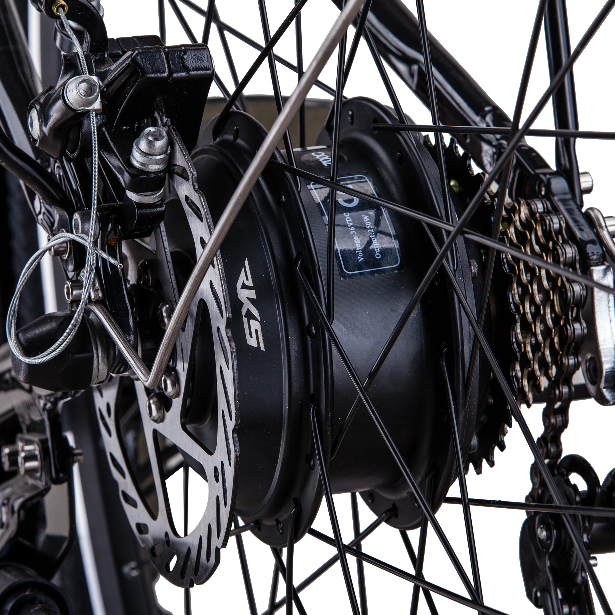 Ecoglider E-Bike ES3 Reco 25Km/H 250W 10.0Ah 28'' Svart 8 Ecoglider E-Bike ES3 Reco 25Km/H 250W 10.0Ah 28'' Svart - Bild 6