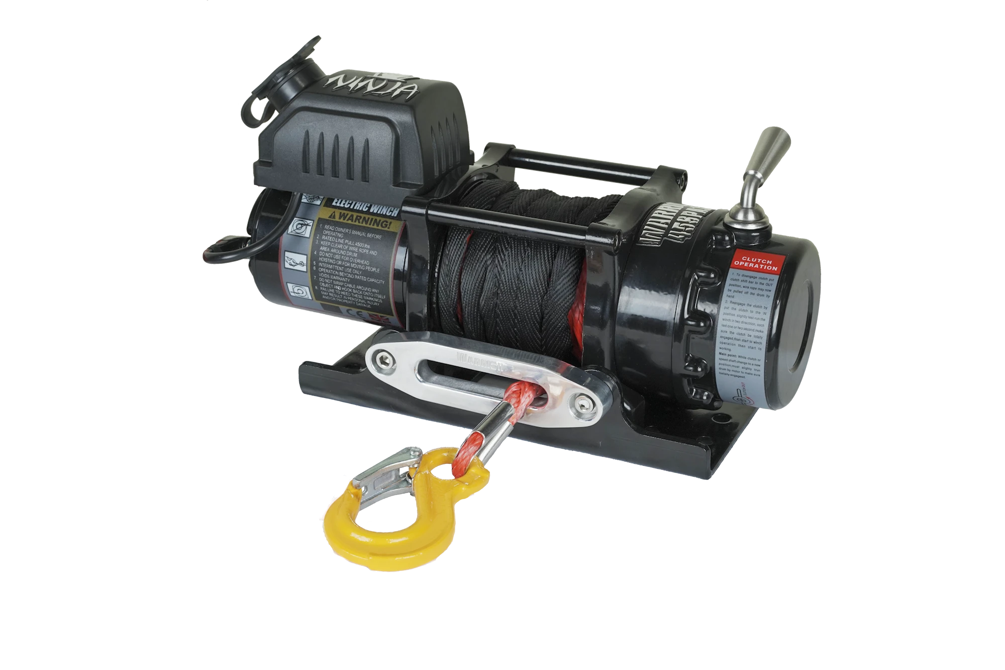 Warrior Winches Ninja 4500 Vinsch, 12V Armortek Syntetlina 5 Warrior Winches Ninja 4500 Vinsch, 12V Armortek Syntetlina - Bild 3