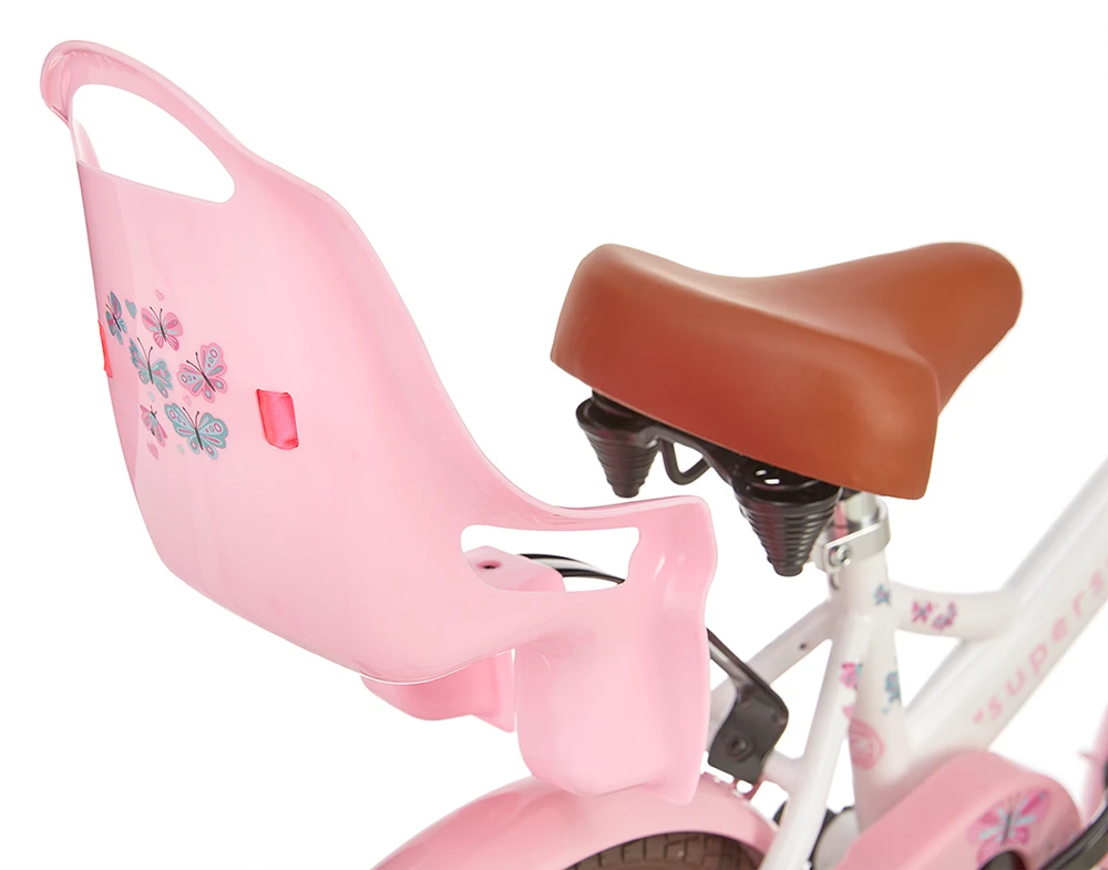 SuperSuper Barncykel LITTLE MISS 12" LOW FRAME, Vit 7 SuperSuper Barncykel LITTLE MISS 12" LOW FRAME, Vit - Bild 5