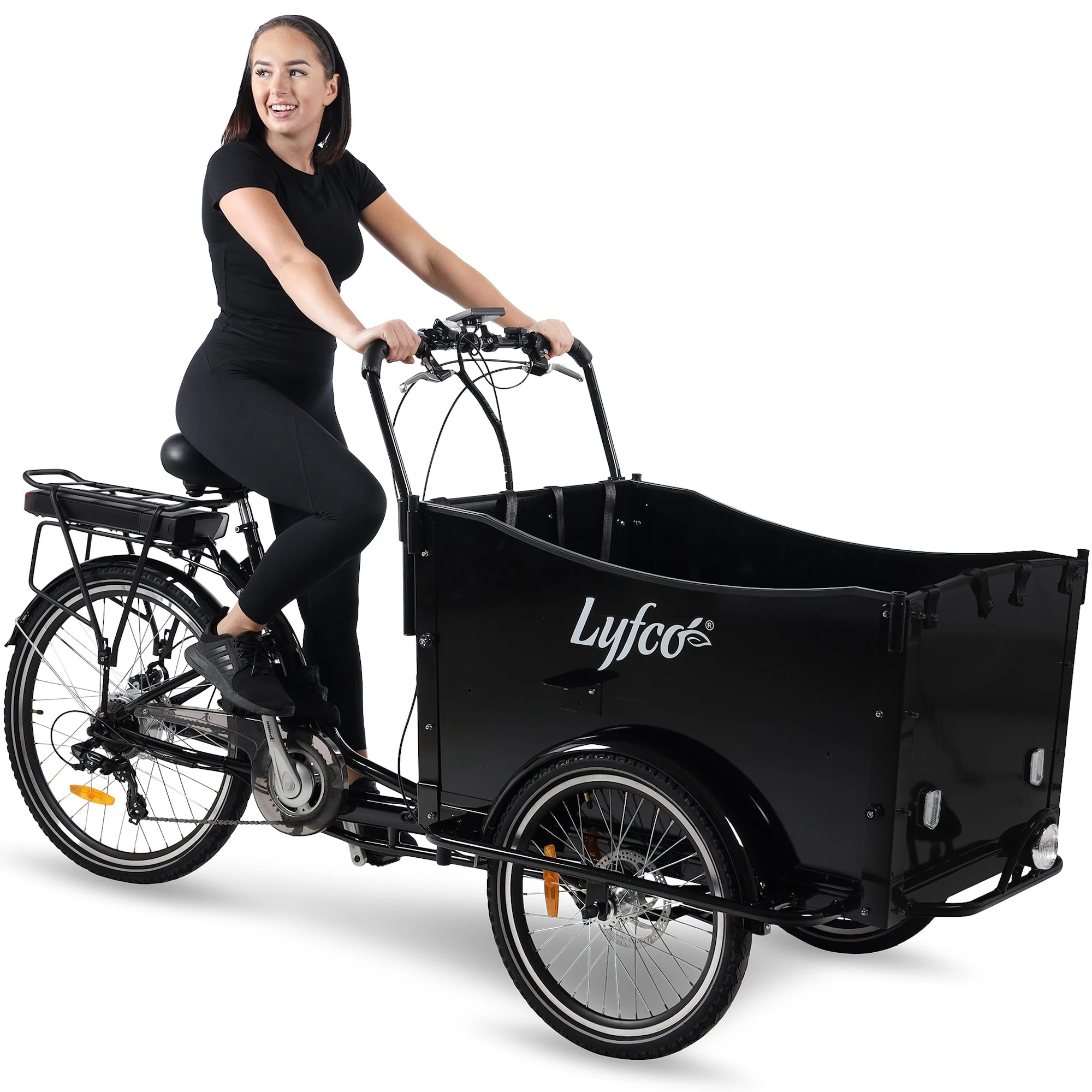 El-lådcykel, 10Ah LG-batteri, 6 Växlar 11 El-lådcykel, 10Ah LG-batteri, 6 Växlar - Bild 9