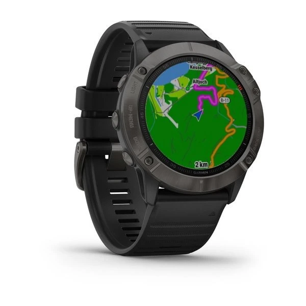 Garmin Fenix 6X Sapphire Grafit Med Svart Armband 4 Garmin Fenix 6X Sapphire Grafit Med Svart Armband - Bild 2
