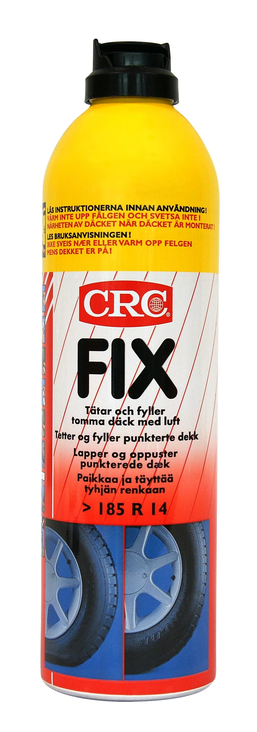 Punkteringsspray Tyre Fix Crc 500Ml 3 Punkteringsspray Tyre Fix Crc 500Ml