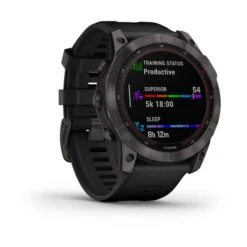 Garmin Fenix 7X Sapphire Solar, Kolgrå Titan Med Diamantliknande Kol Och Svart Armband -Garmin Shop 54436573 2bde 44da ae80 0a494843c8df