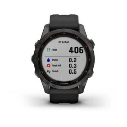 Garmin Fenix 7S Sapphire Solar, Kolgrå Titan Med Diamantliknande Kol Och Svart Armband -Garmin Shop 586104f7 6e8a 4773 9343 d61d9bff582e