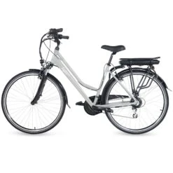 Elcykel Dam 28 - 21 Växlar - Ellen Grå 13Ah -Garmin Shop 641791d0 8eab 43ae a07f 8edb6ef55fd4