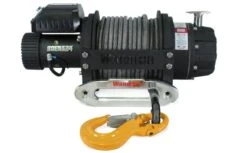Warrior Winches EN 8000 Vinsch, 24V Armortek Extreme Syntet