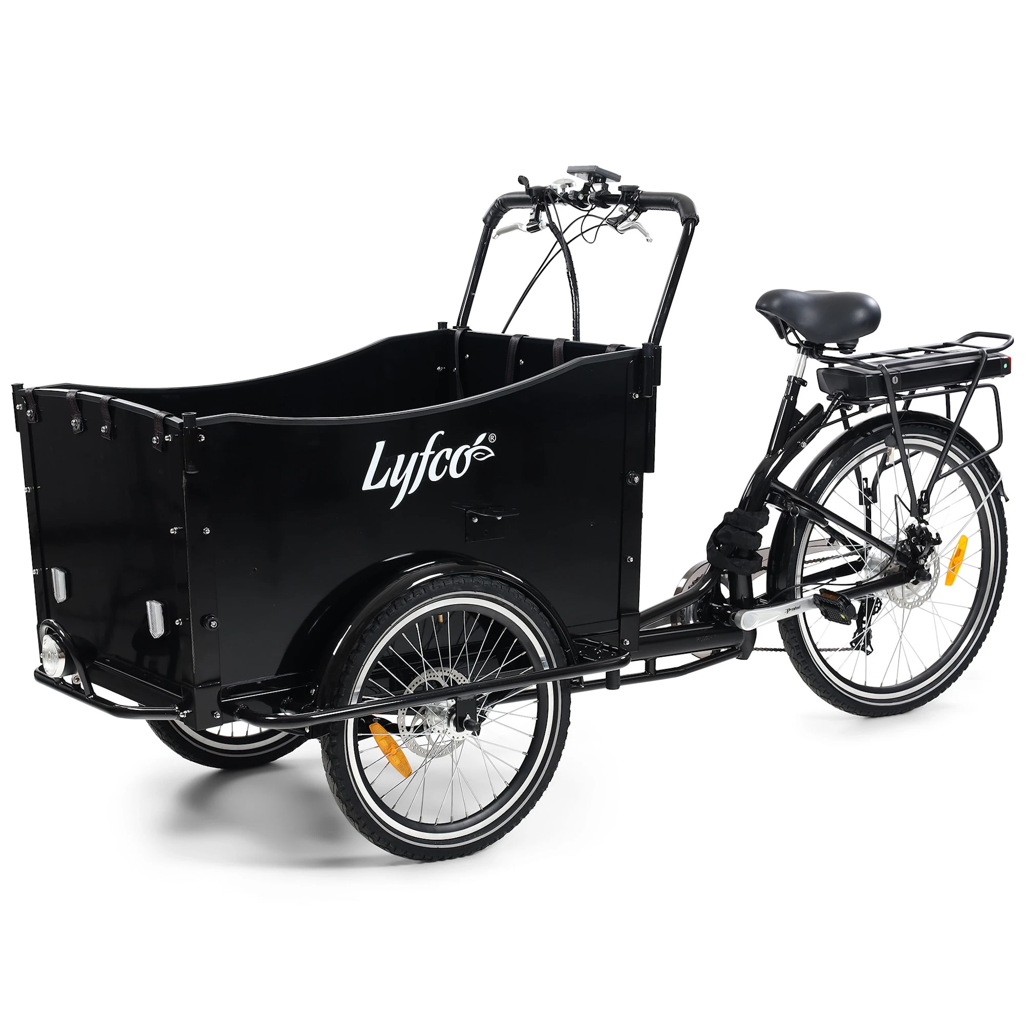 El-lådcykel, 10Ah LG-batteri, 6 Växlar 6 El-lådcykel, 10Ah LG-batteri, 6 Växlar - Bild 4