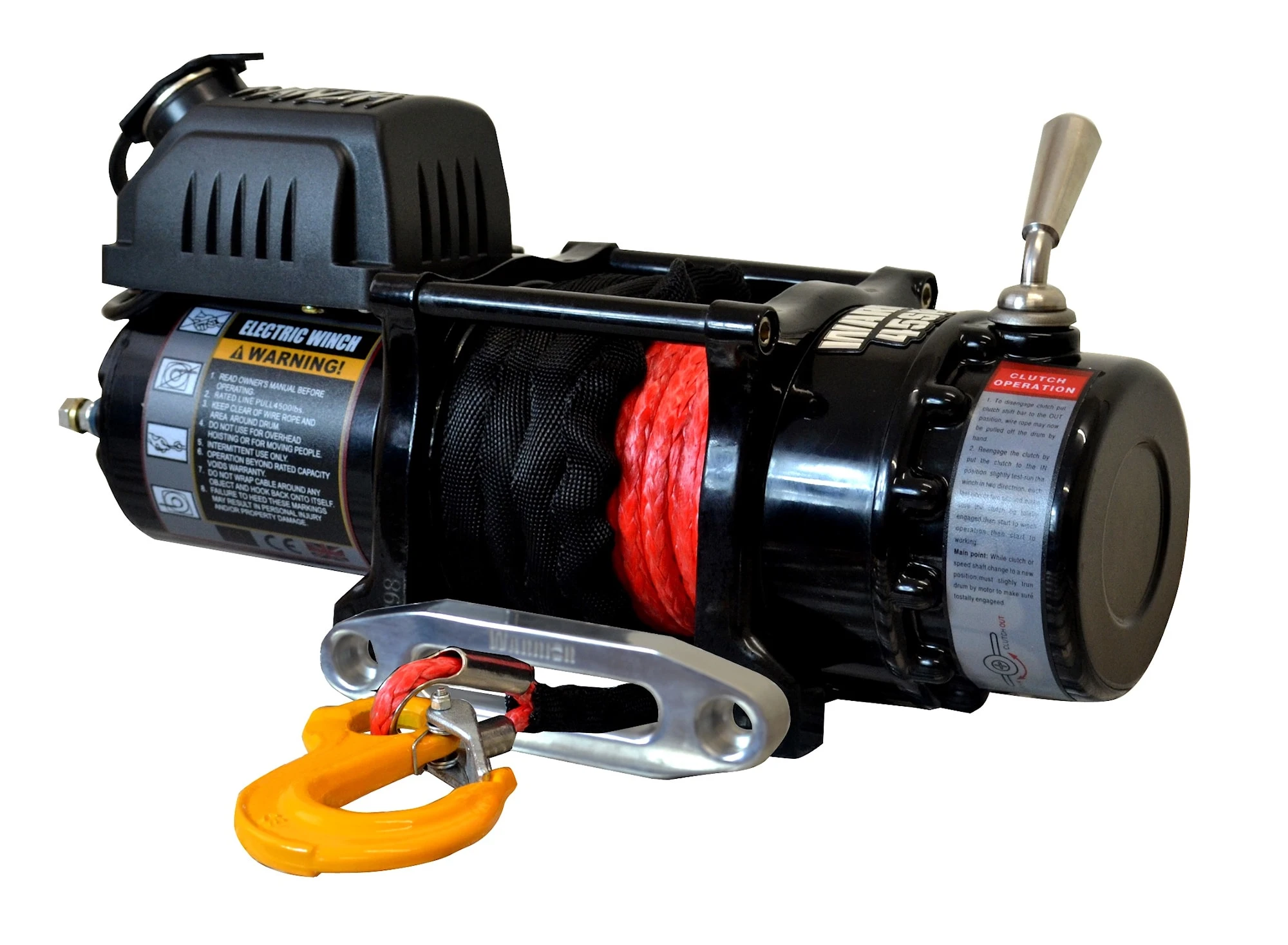 Warrior Winches Ninja 4500 Vinsch, 12V Armortek Syntetlina 10 Warrior Winches Ninja 4500 Vinsch, 12V Armortek Syntetlina - Bild 8