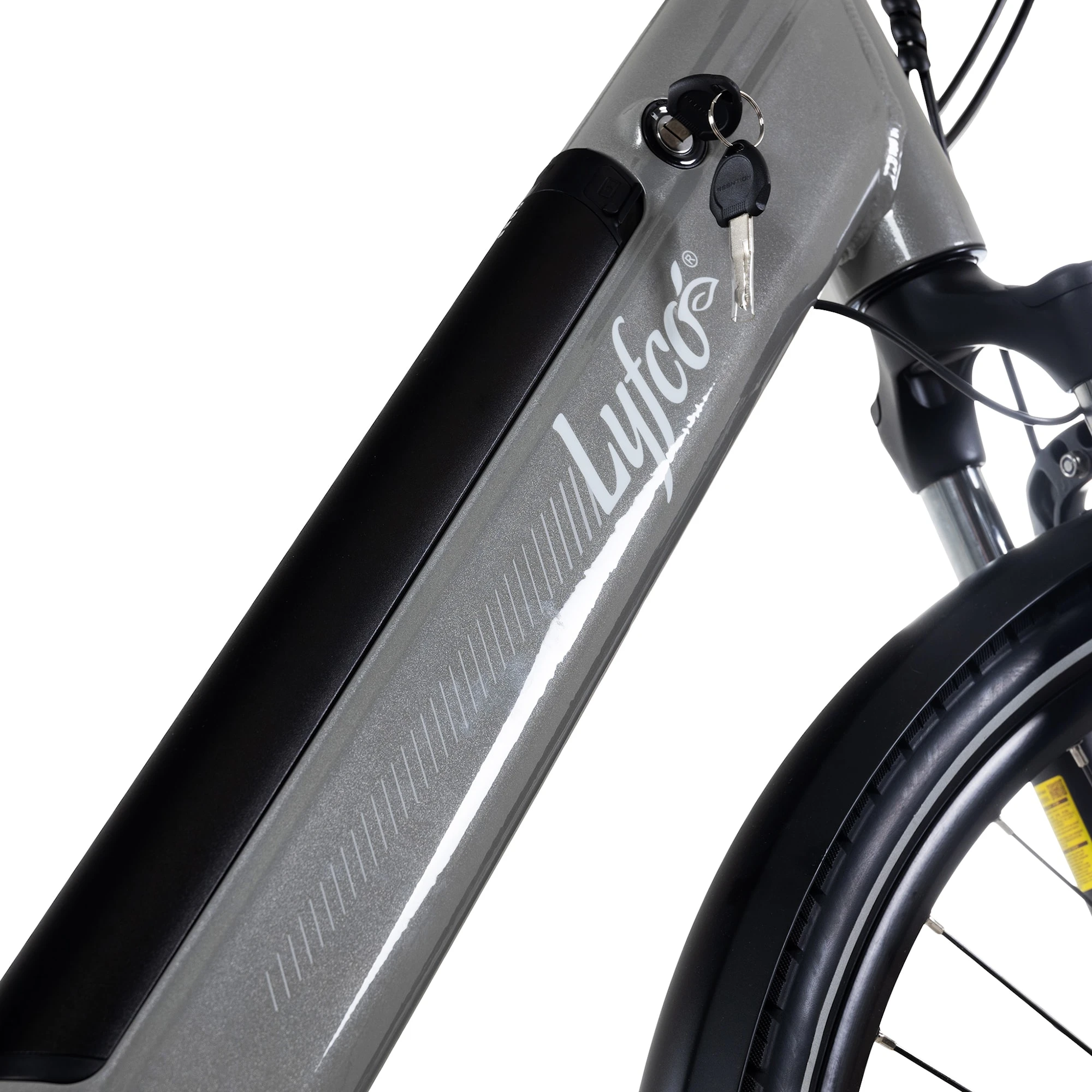 Elcykel Dam 28 Mittmotor - Elise Grå 14 Ah (Premium) 9 Elcykel Dam 28 Mittmotor - Elise Grå 14 Ah (Premium) - Bild 7