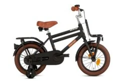 SuperSuper Barncykel COOPER 14" HIGH FRAME, Svart