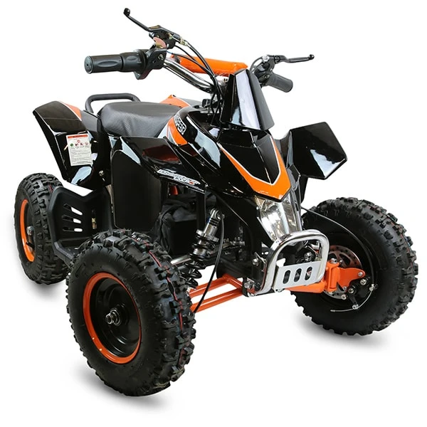 Lyfco Mini El-ATV För Barn Svart/orange 3 Lyfco Mini El-ATV För Barn Svart/orange