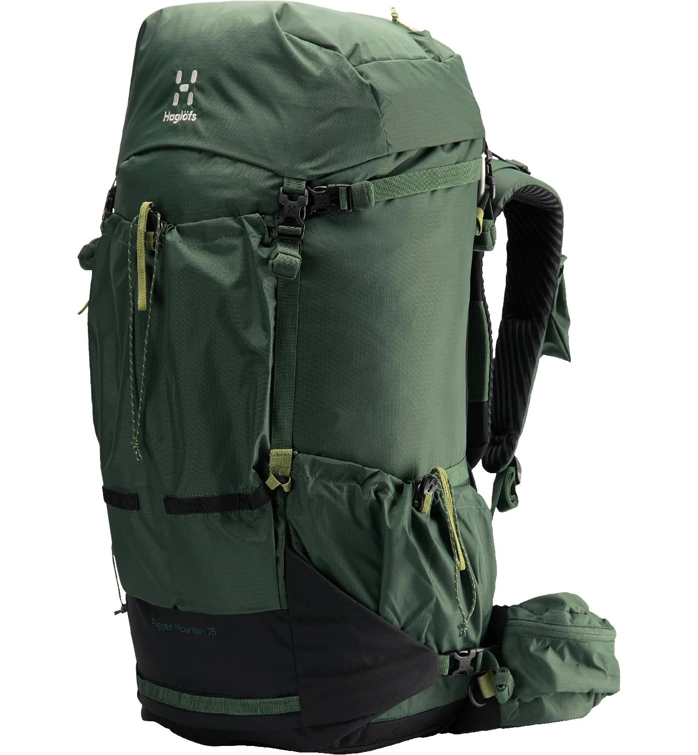 Haglöfs Rugged Mountain 75L Ryggsäck Fjell Green 3 Haglöfs Rugged Mountain 75L Ryggsäck Fjell Green