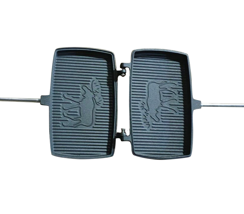 5etta Grilljärn Dubbelt Med Älgmotiv 4 5etta Grilljärn Dubbelt Med Älgmotiv - Bild 2