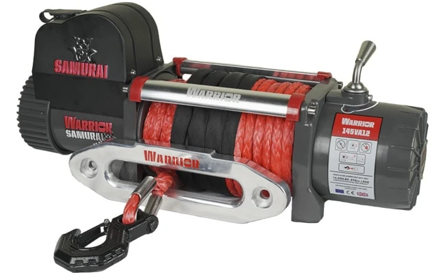 Warrior Winches Samurai V2 14500 Premium Vinsch, 12V Armortek Syntet 3 Warrior Winches Samurai V2 14500 Premium Vinsch, 12V Armortek Syntet