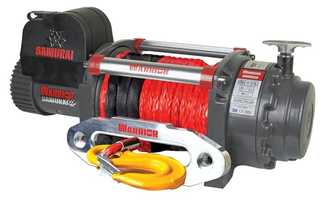 Warrior Winches Samurai 20,000 Heavy Duty Vinsch, 24V Armortek Syntet 3 Warrior Winches Samurai 20,000 Heavy Duty Vinsch, 24V Armortek Syntet