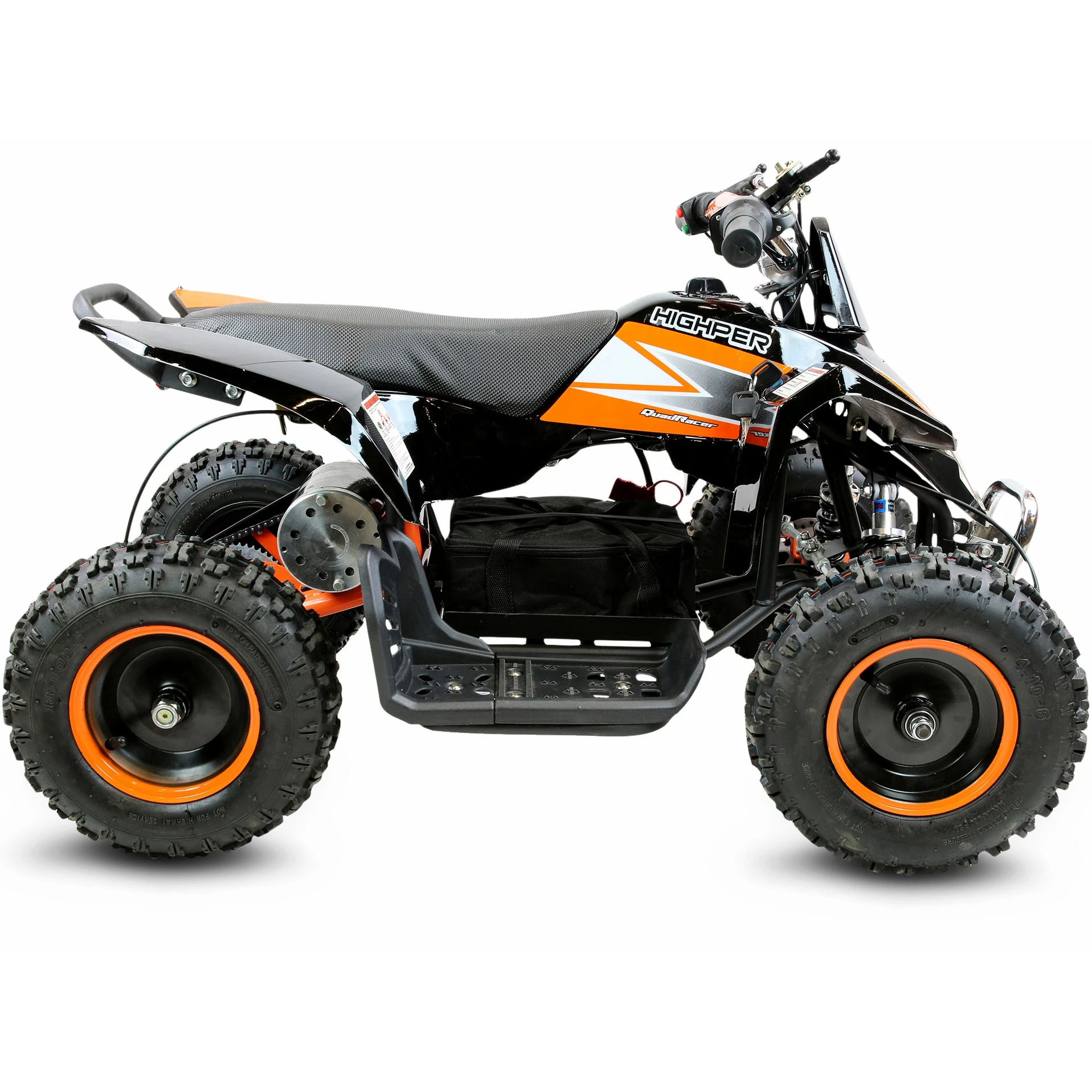 Lyfco Mini El-ATV För Barn Svart/orange 5 Lyfco Mini El-ATV För Barn Svart/orange - Bild 3