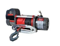 Warrior Winches Samurai V2 8000 Premium Vinsch, 12V Armortek Syntet