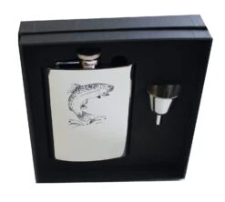 Plunta I Presentask Med Motiv Öring