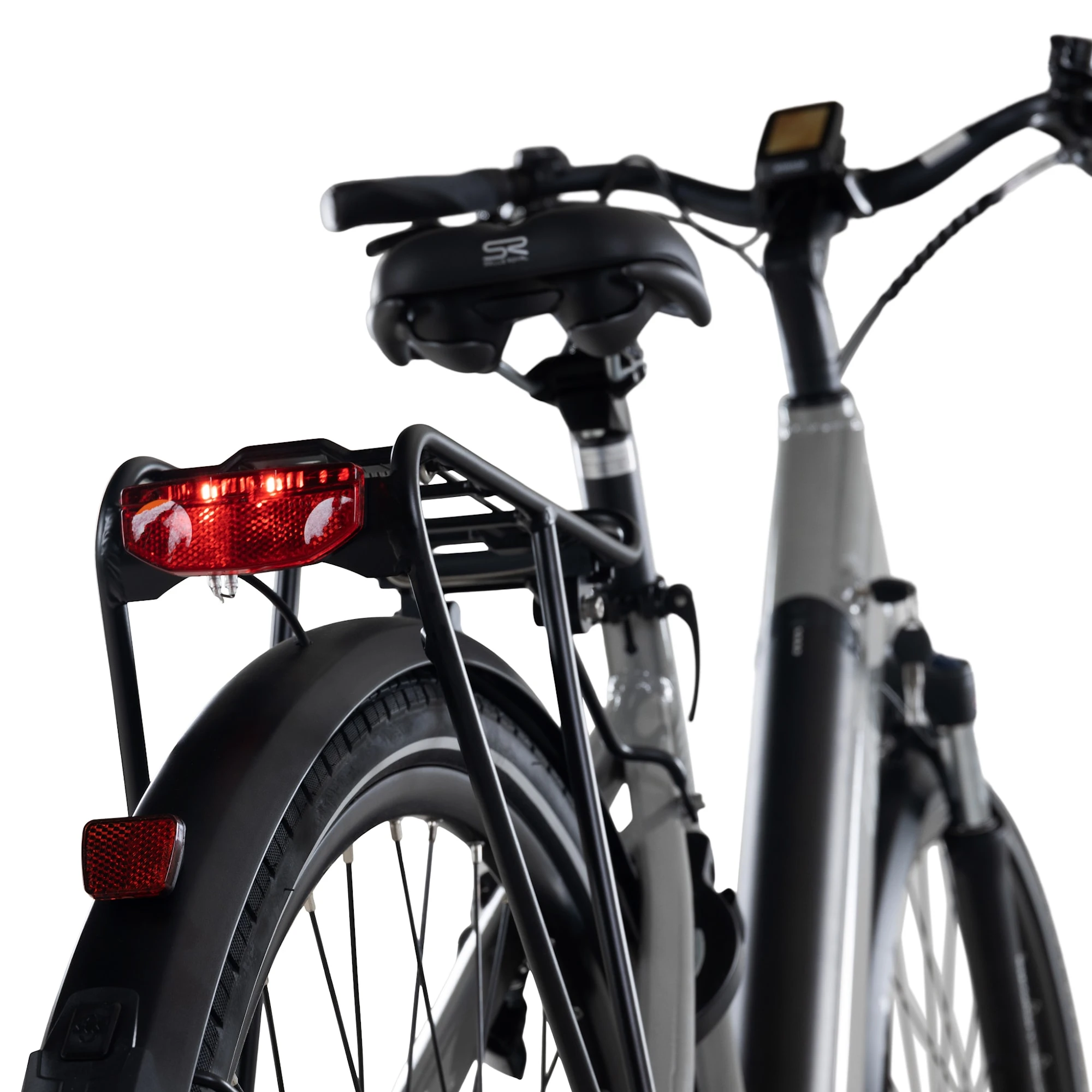 Elcykel Dam 28 Mittmotor - Elise Grå 14 Ah (Premium) 12 Elcykel Dam 28 Mittmotor - Elise Grå 14 Ah (Premium) - Bild 10