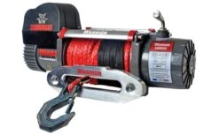 Warrior Winches Samurai V2 12000 Premium Vinsch, 12V Armortek Syntetlina