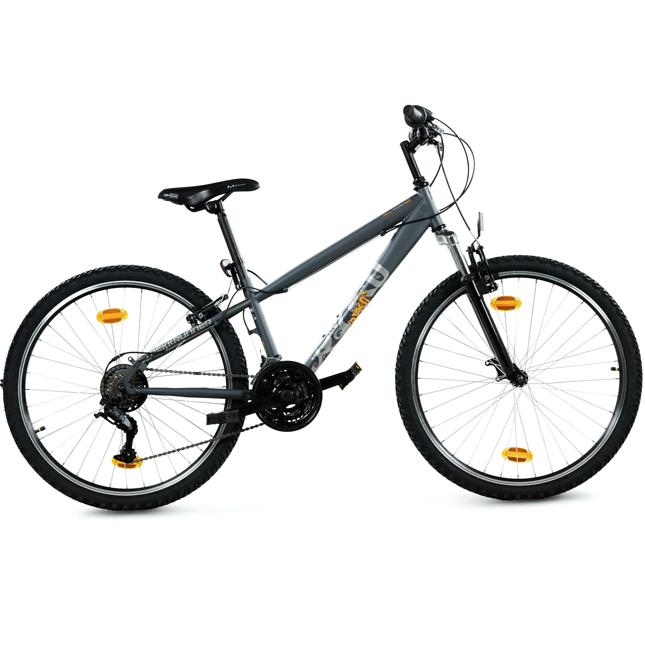 Trekkrunner Ryko Dirt MTB 26" Mattgrå 3 Trekkrunner Ryko Dirt MTB 26" Mattgrå