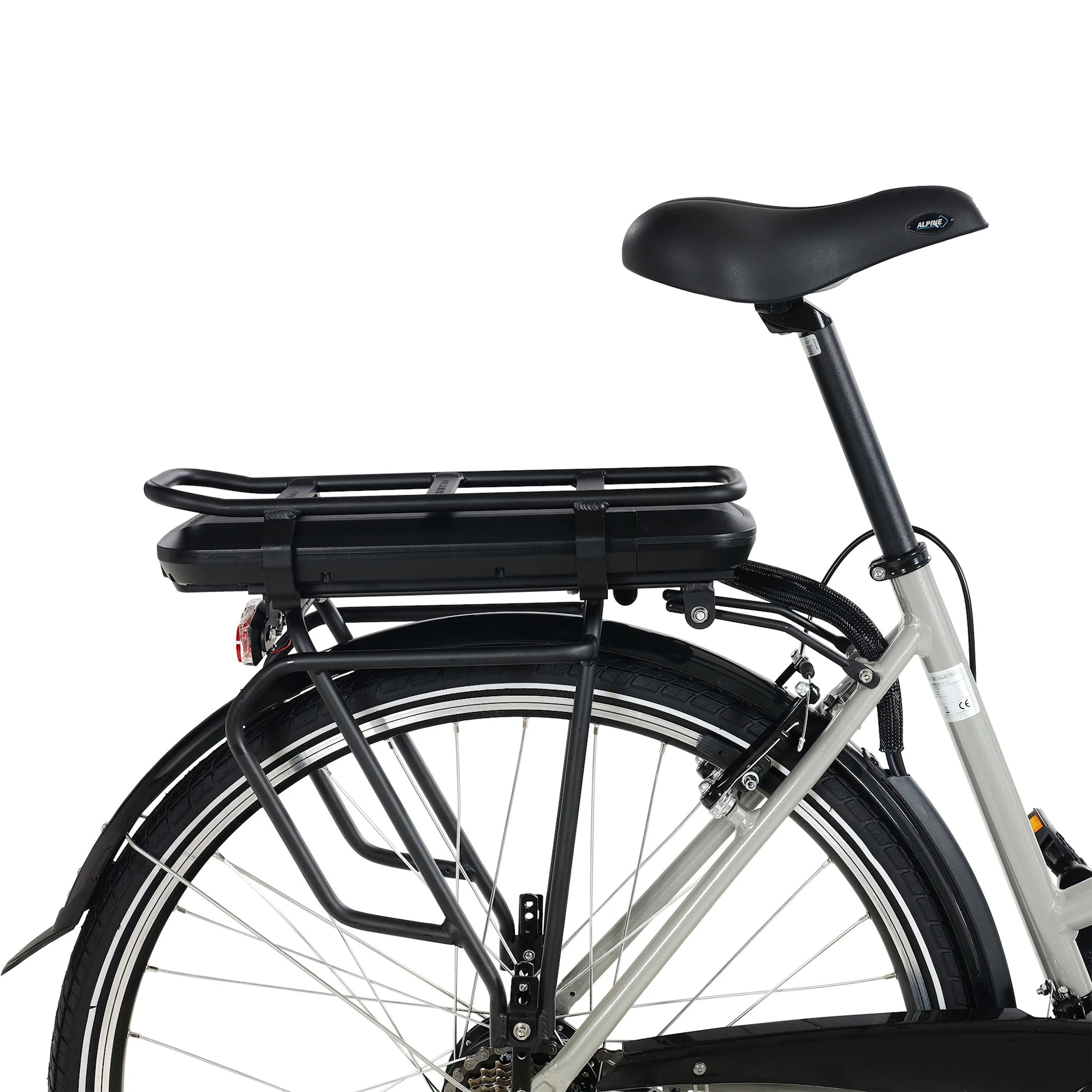 Elcykel Dam 28 - 21 Växlar - Ellen Grå 10,4Ah 7 Elcykel Dam 28 - 21 Växlar - Ellen Grå 10,4Ah - Bild 5