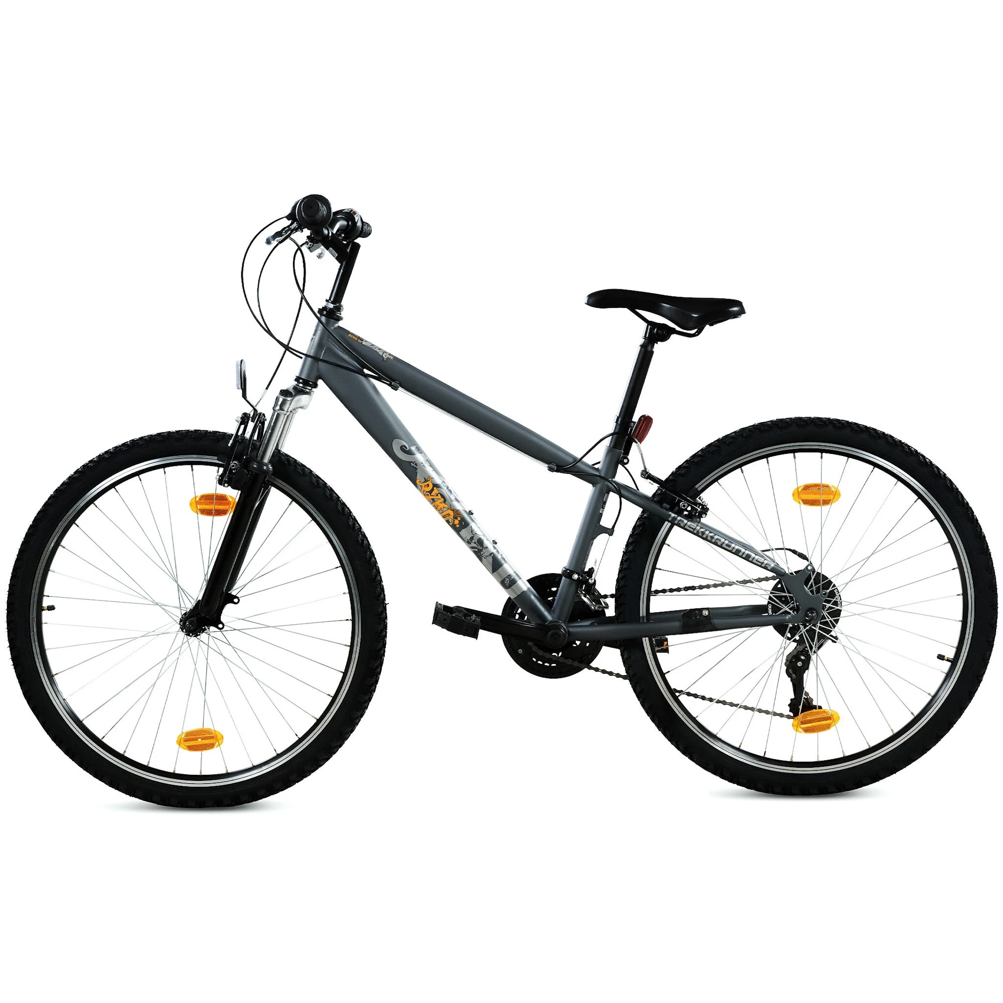 Trekkrunner Ryko Dirt MTB 26" Mattgrå 4 Trekkrunner Ryko Dirt MTB 26" Mattgrå - Bild 2