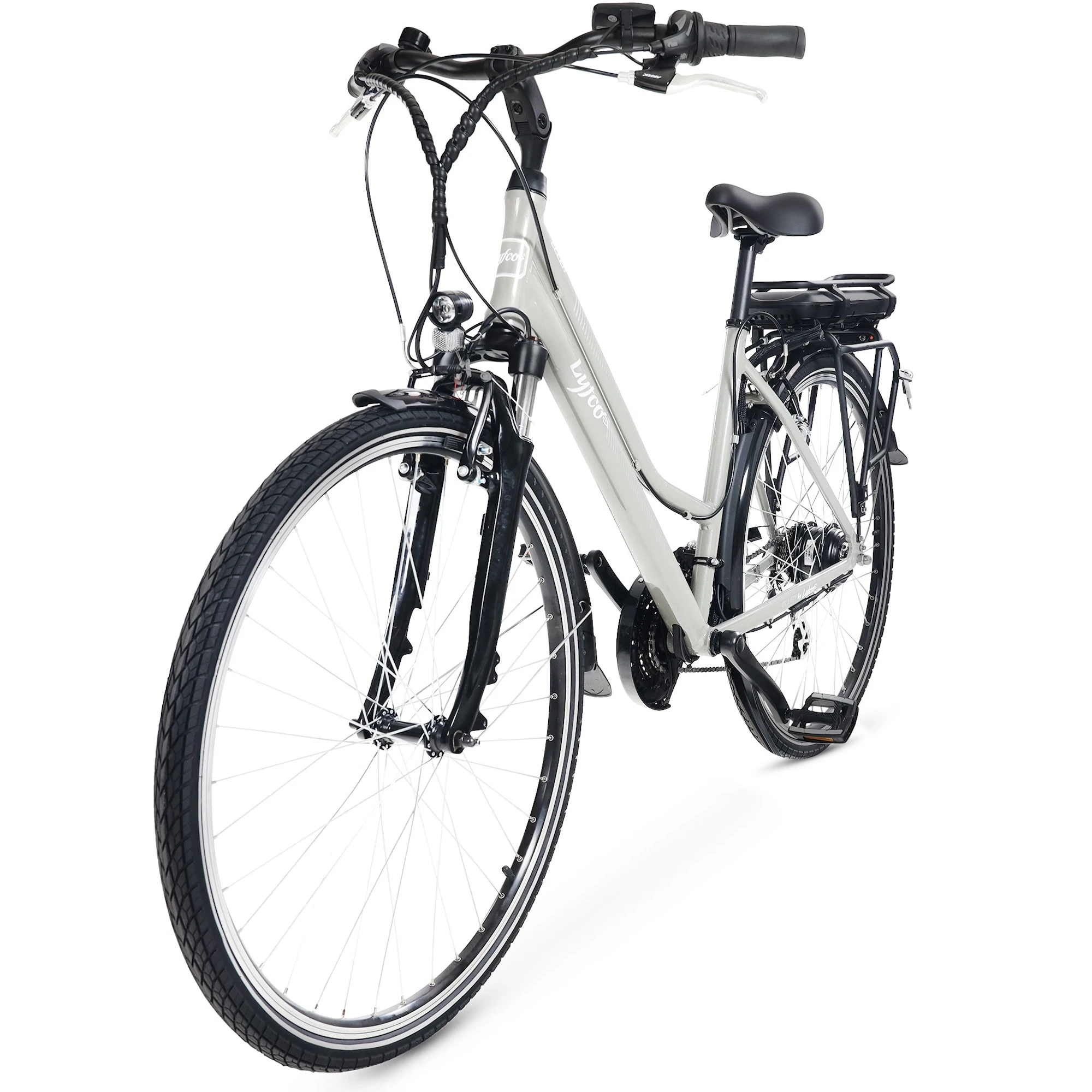 Elcykel Dam 28 - 21 Växlar - Ellen Grå 10,4Ah 6 Elcykel Dam 28 - 21 Växlar - Ellen Grå 10,4Ah - Bild 4