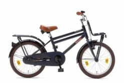 SuperSuper Barncykel COOPER 18" HIGH FRAME, Svart