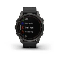 Garmin Fenix 7S Sapphire Solar, Kolgrå Titan Med Diamantliknande Kol Och Svart Armband -Garmin Shop e458fa2d b119 4ce5 9b4c 1b8437108bca