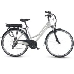 Elcykel Dam 28 - 21 Växlar - Ellen Grå 10,4Ah