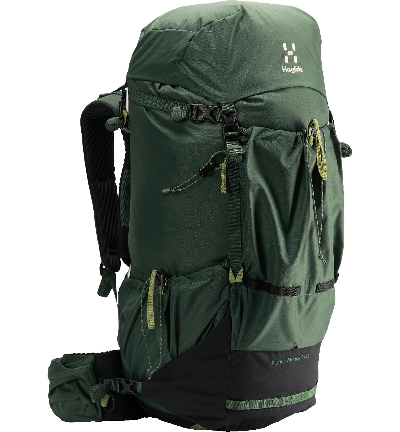 Haglöfs Rugged Mountain 75L Ryggsäck Fjell Green 4 Haglöfs Rugged Mountain 75L Ryggsäck Fjell Green - Bild 2