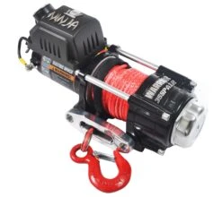 Warrior Winches Ninja 3500 Vinsch, 24V Armortek Syntetlina